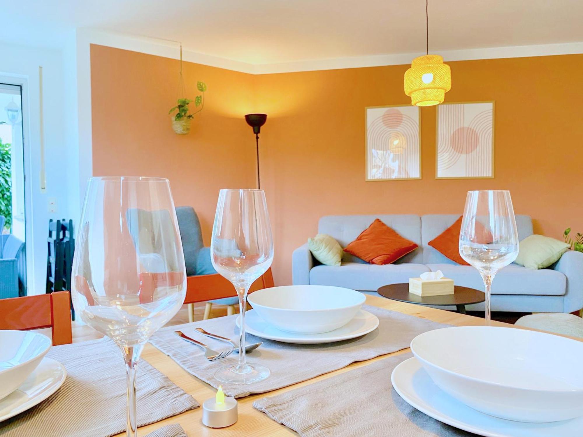 Snug Stays I 3 Zimmer Design Apartment Am See Mit Garten I Home Office I Highspeed Wifi Weßling 外观 照片